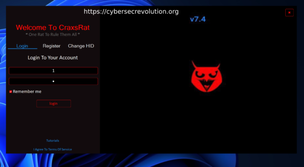 craxs rat v.7.4